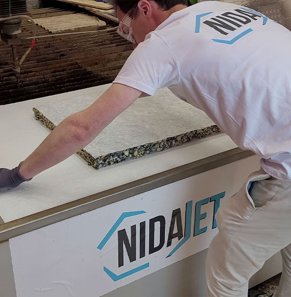 Remplacement rapide des plaques Nidajet