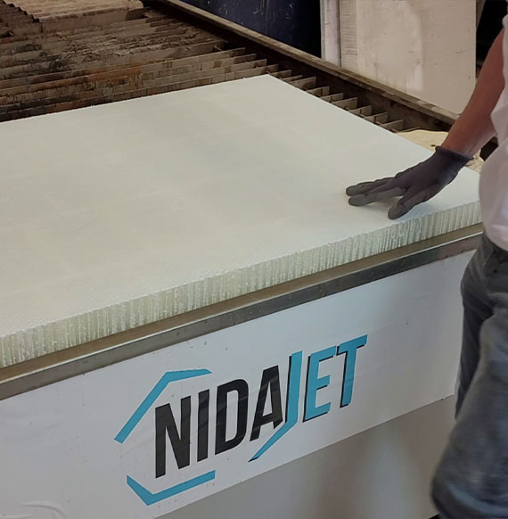 Installation facile des plaques Nidajet