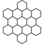 Polypropylene honeycomb structure